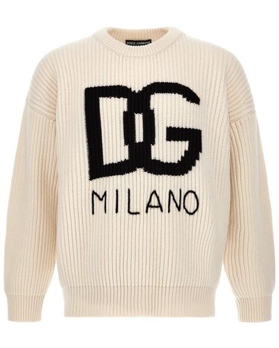 Dolce & Gabbana Dolce&gabbana Knitwear - Natural