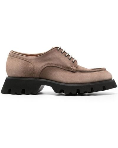 Santoni Gunnar Lace Up Shoes - Brown