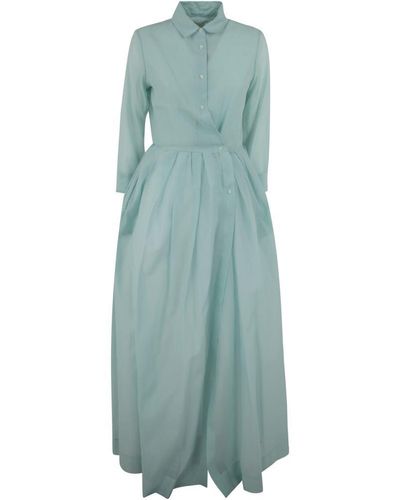 Sara Roka Long Dress Clothing - Blue