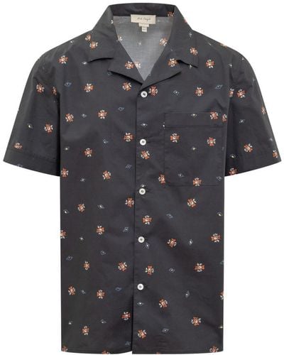Nick Fouquet Shirt With Pattern - Black