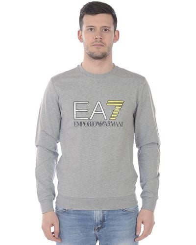 EA7 Emporio Armani Ea7 Sweatshirt Hoodie - Grey