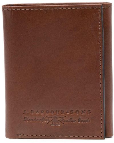 Barbour Torridon Leather Bifold Wallet Accessories - Brown