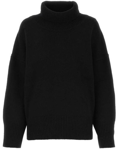 Chloé Black Cashmere Oversize Sweater