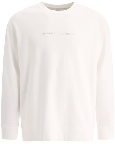 Brunello Cucinelli Techno Sweatshirt - White
