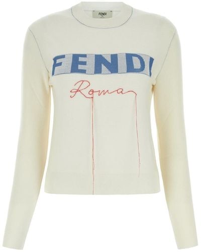 Fendi Maglione - White