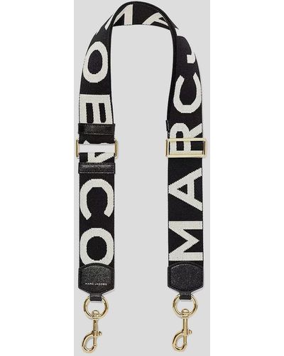 Marc Jacobs Branded Shoulder Strap - White