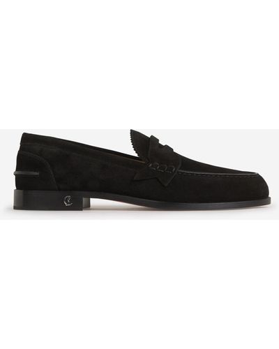 Christian Louboutin No Penny Loafers - Black