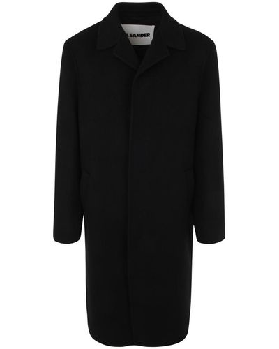 Jil Sander Sport Coat 22 Coat - Black