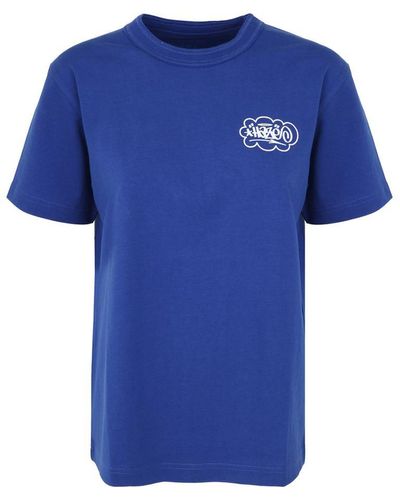 Sacai Cotton T-shirt - Blue