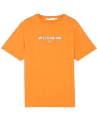 Maison Kitsuné Maison Kitsune T-shirt - Orange