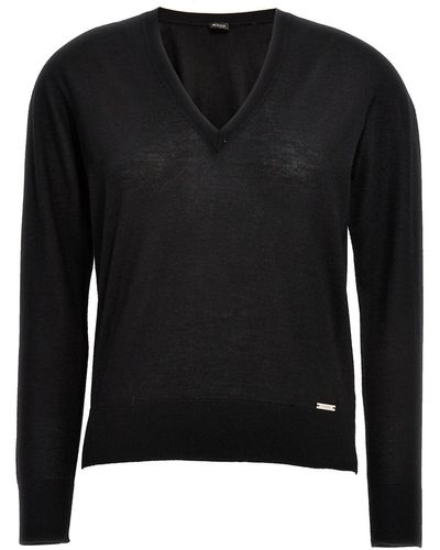 Kiton V-neck Sweater Sweater, Cardigans - Black
