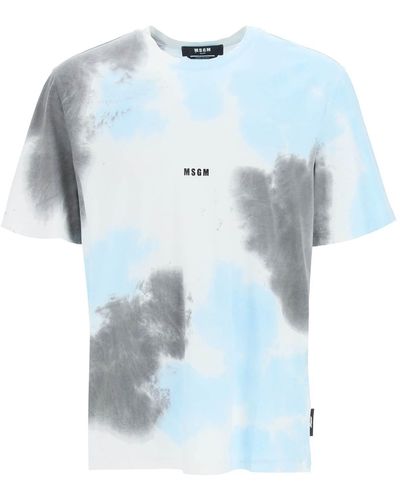 MSGM Tye-dye T-shirt - Multicolour