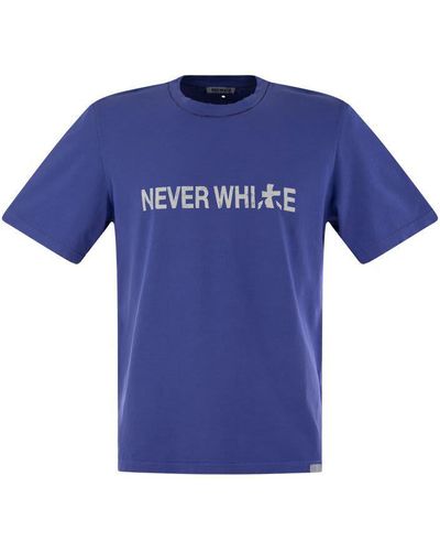 Premiata Never Cotton T-Shirt - Blue