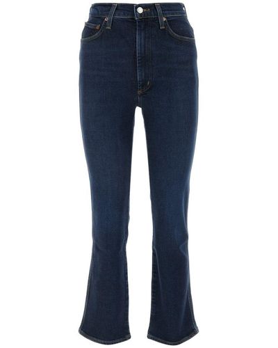 Agolde High-waisted Flared Jeans - Blue