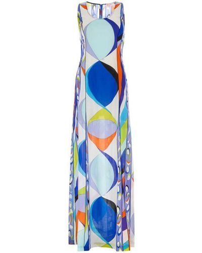 Emilio Pucci Runway Embellished Dress UK10 IT42, Collector Piece New