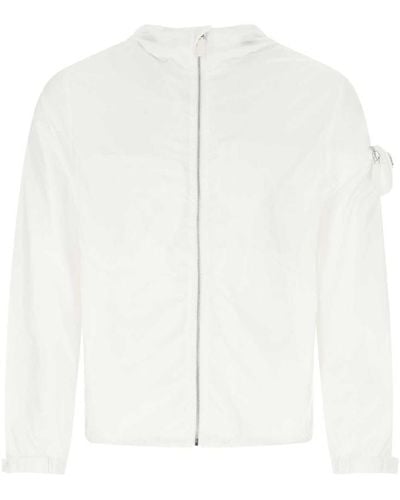 Prada Re-nylon Jacket - White