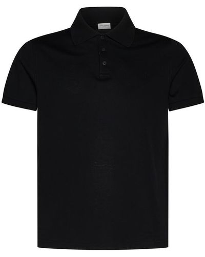 Saint Laurent T-shirts And Polos - Black