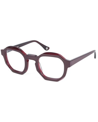 Mondelliani Octogone Eyeglasses - Brown