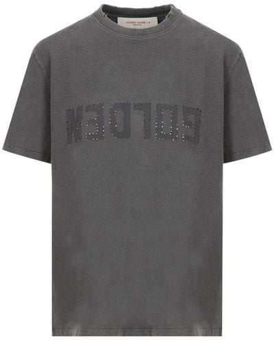 Golden Goose T-shirts And Polos - Gray