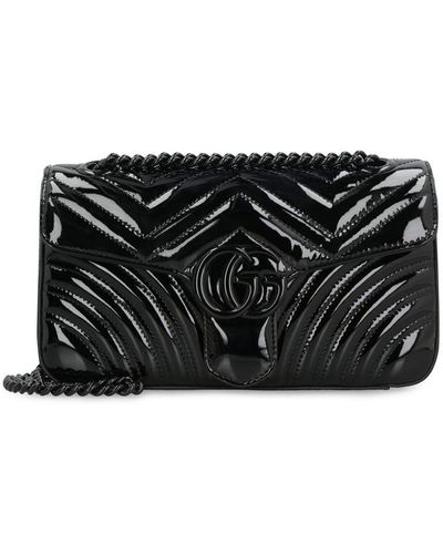 Gucci GG Marmont Quilted Leather Mini-bag - Black