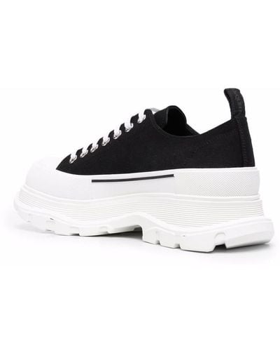 Alexander McQueen Tread Slick Low Sneakers - White