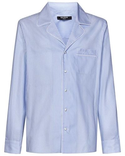 Balmain Paris Signature Shirt - Blue