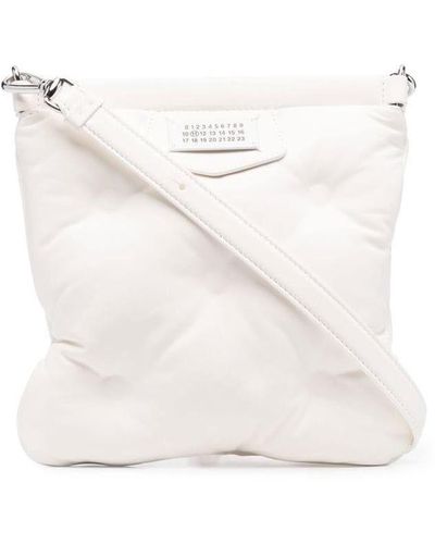 Maison Margiela Shoulder Bag With Logo - White