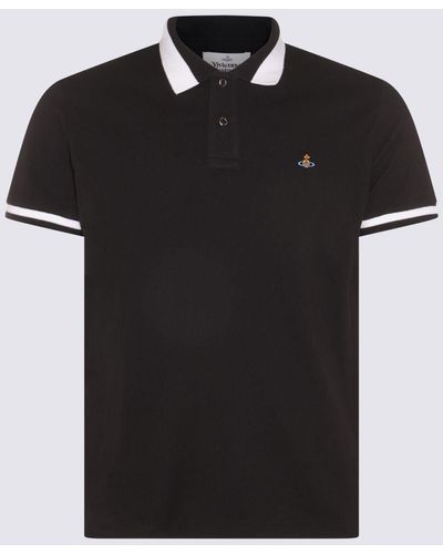 Vivienne Westwood Cotton Polo Shirt - Black