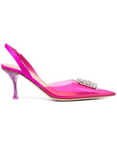 DSquared² D2 Crystal Statement Décolleté - Pink