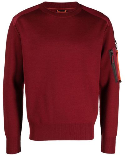Parajumpers Wool Crewnck Jumper - Red
