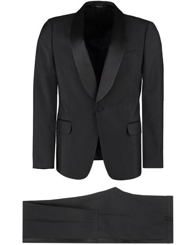 Gucci Wool And Mohair Two Piece Suit - Black