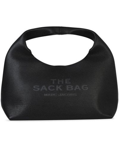 Marc Jacobs 'sack' Black Leather Bag