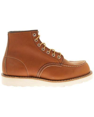 Red Wing Wing Shoes Classic Moc 875 - Brown