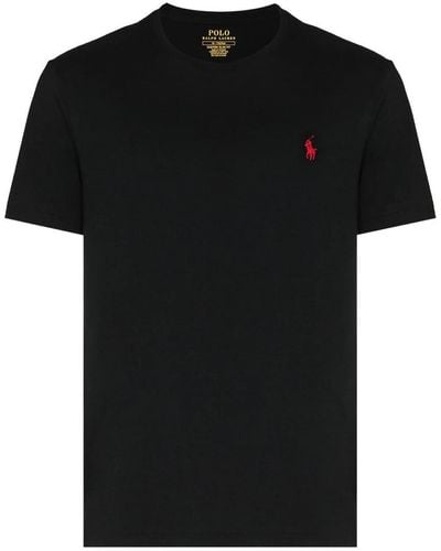 Polo Ralph Lauren Slim-fit Cotton T-shirt - Black