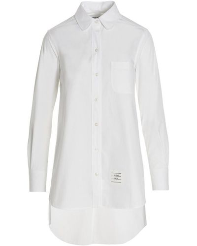Thom Browne 'Open Back' Shirt - White