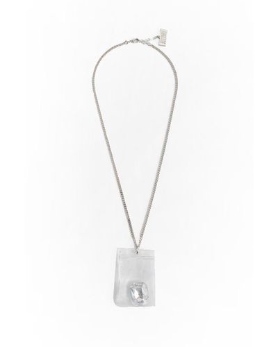 MM6 by Maison Martin Margiela Necklaces - White