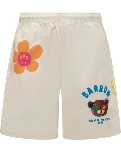 Barrow Shorts Bear - White