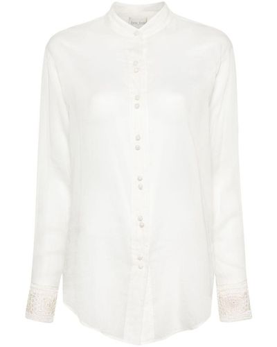 Forte Forte Forte_forte Cotton And Silk Blend Shirt - White