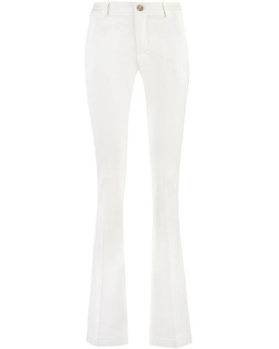 PT01 Elsa Viscose Pants - White