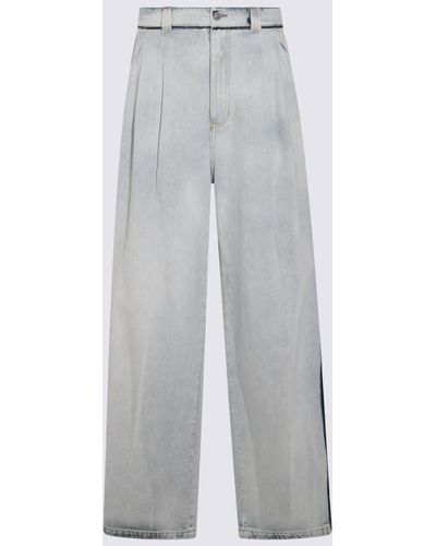 Maison Margiela Cotton Denim Jeans - Grey