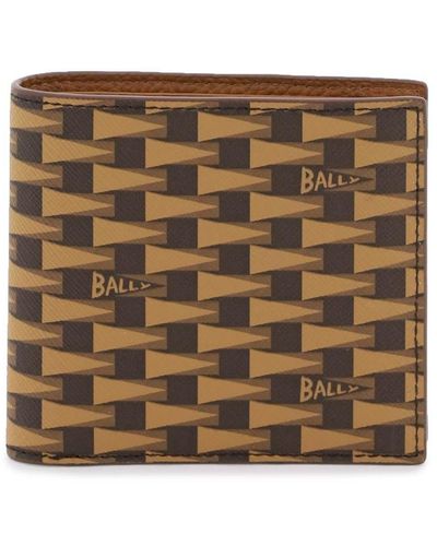 Bally Pennant Bi-fold Wallet - Brown