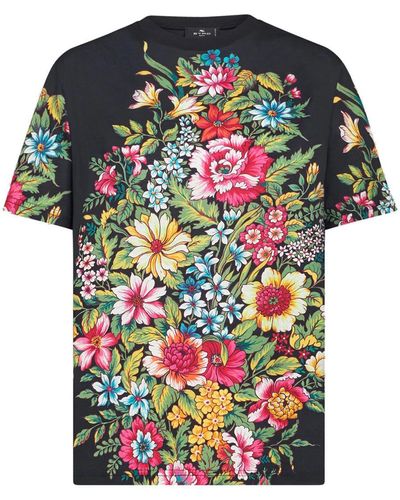 Etro Floral T-Shirt - Multicolor