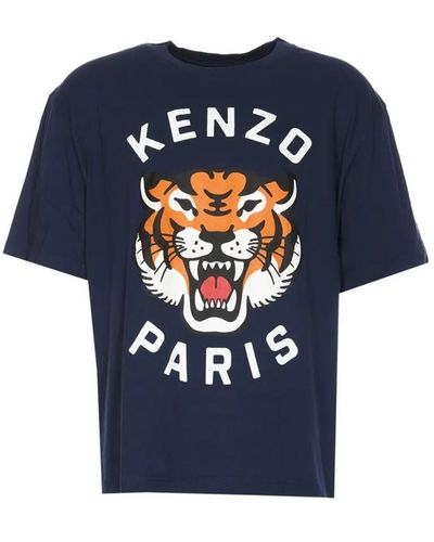 KENZO Tiger T-Shirt - Blue