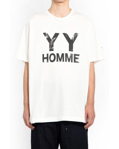 Yohji Yamamoto T-Shirts - White