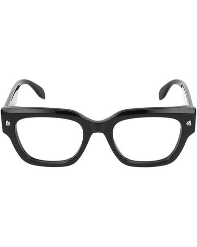 Alexander McQueen Eyeglasses - Black