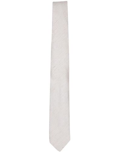 Lardini Ties - White