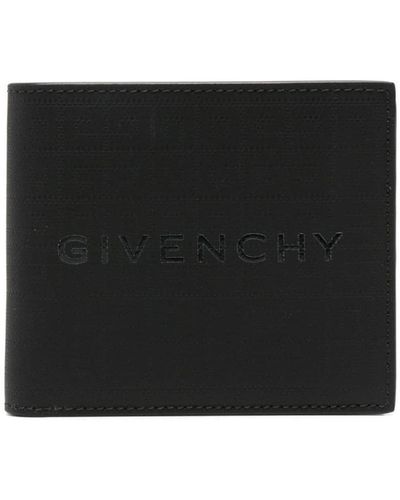 Givenchy Billfold Leather Wallet - Black