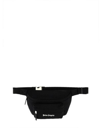 Palm Angels Pouch With Logo - Black