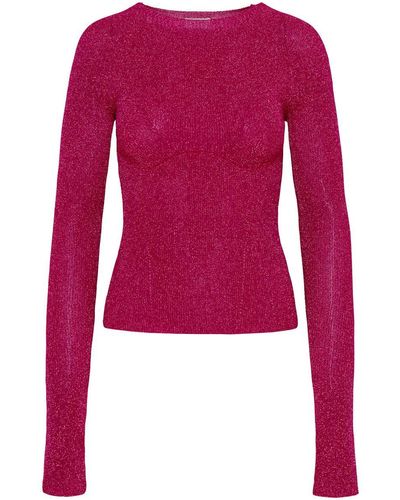 Lanvin Polyester Sweater - Red