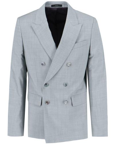 Paul Smith Double-breasted Blazer - Blue